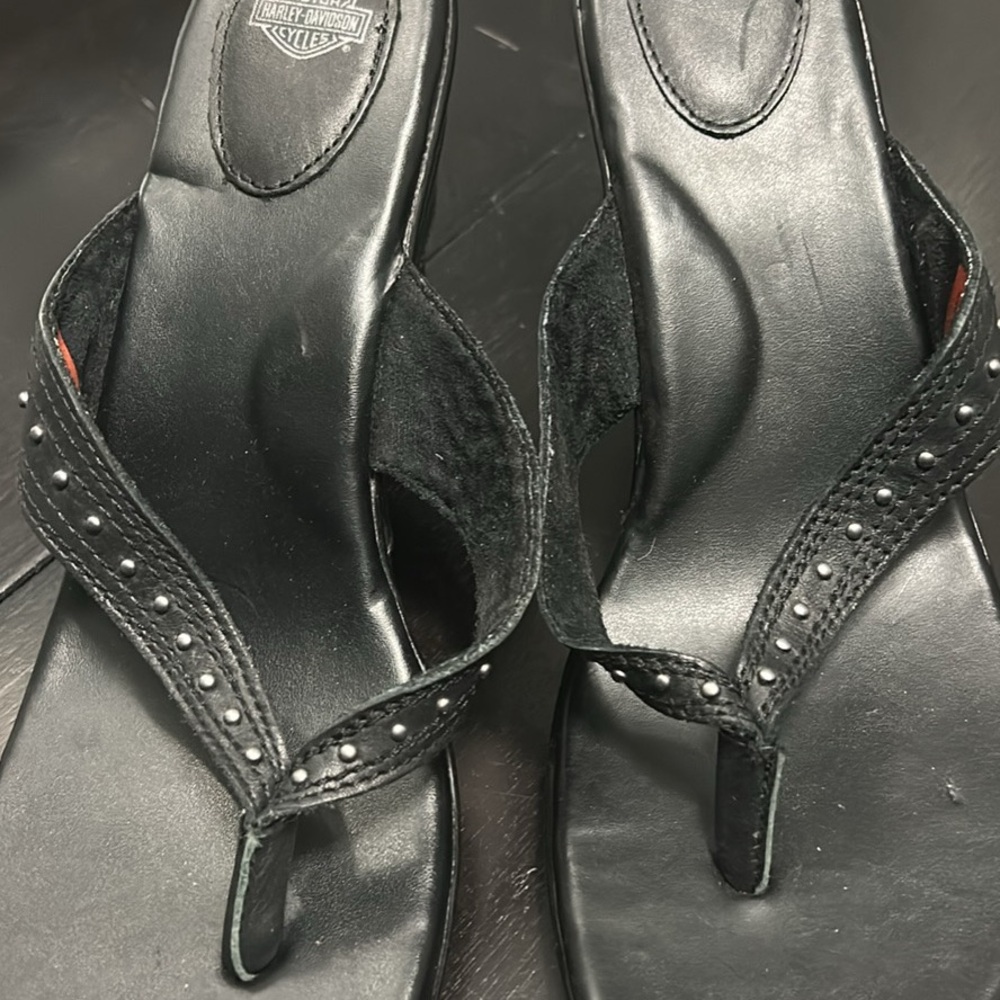 Harley Davidson wedge heels